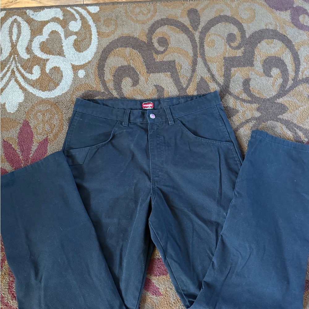 Wrangler Black Chinos Classic Style
